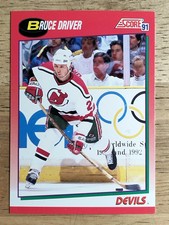 1991-92 Score Canadian English #89 Bruce Driver