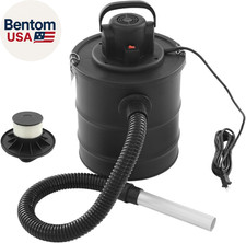 Aspiradora de cenizas de 5 galones para estufas de pellets, 1200 W aspiradora de cenizas de succión fuerte Coll