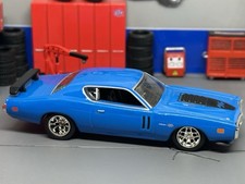 Restomod 1971-1974 Dodge Charger Rt Blue 164 Scale Mopar
