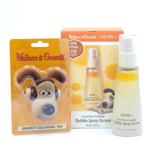 su:m37 Secret Pore Ceramide Bubble Spray Serum 60ml Moisture K-Beauty
