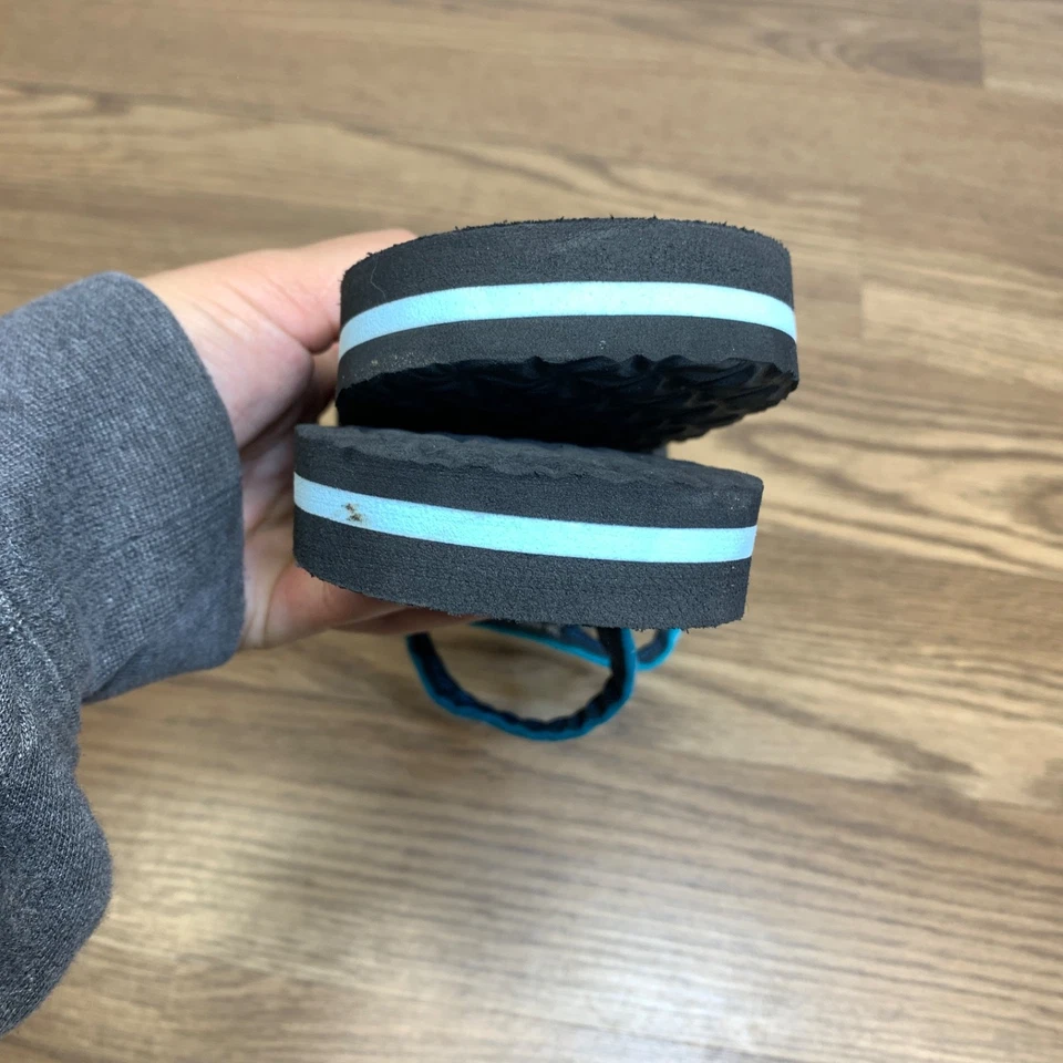 Sandalias chanclas Teva Mush para mujer 10 azul turquesa con tiras 6840 B Foto 4 de 4