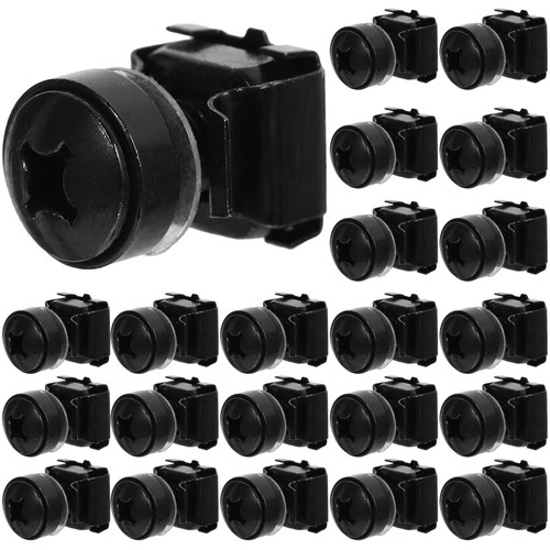 50pcs Rack Mount Screw And Computer Rack Nut For Server Shelf Enclosure(M6) - 第 4/12 張圖片