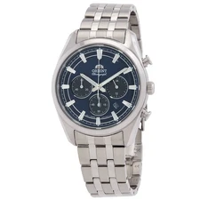 Orient Contemporary Chronograph Blue Dial Men's Watch RA-TX0303L