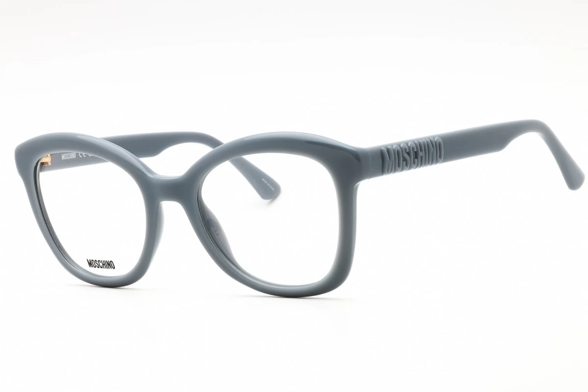 MOSCHINO MOS636 Glasses Frames in Azure 50-19-140 New Demo Lens w Case Love Moschino MOL518 Blue 49/21/140 women Eyewear Frame at  main image 3