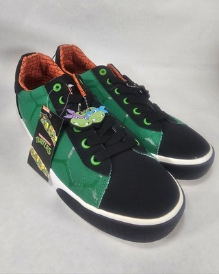 Men's GROUND UP Nickelodeon TEENAGE MUTANT NINJA TURTLES TMNT 9.5 Low Top Shoes