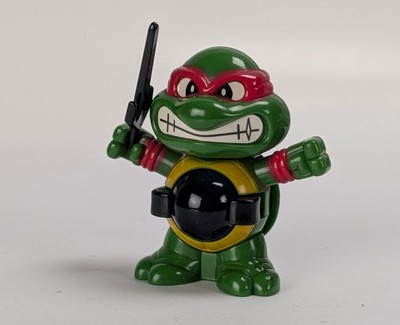 1994 Takara TMNT Ninja Shooters Turtles Marble  B-Daman Ralphael Complete 