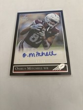 2021 Leaf Ultimate Draft - 1992 Leaf Black Gold Autographs Osirus Mitchell...