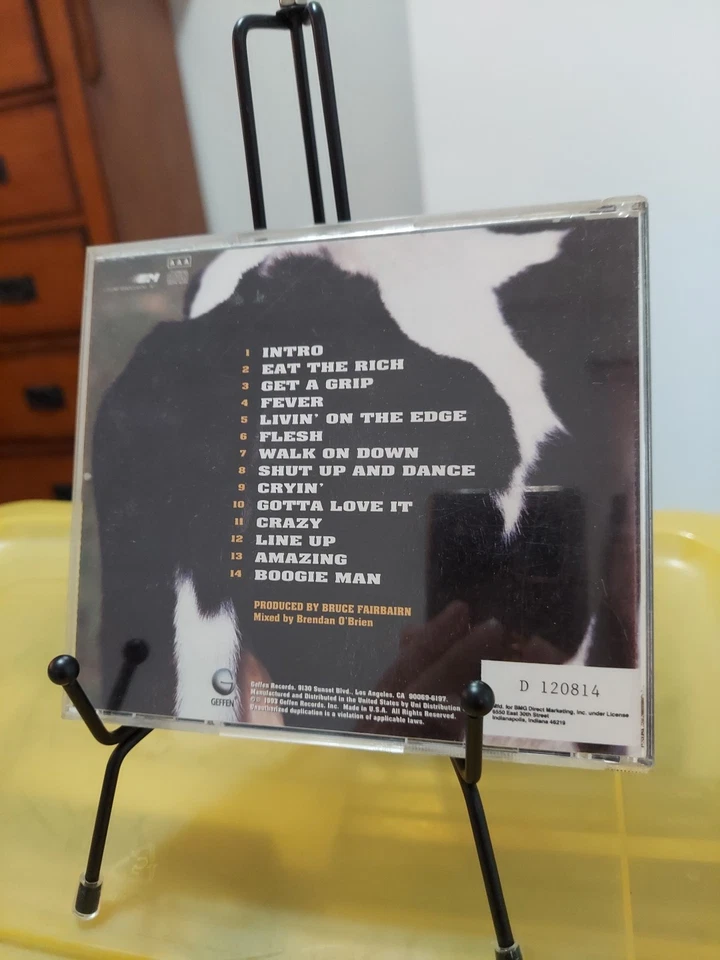 Get A Grip - Audio CD By Aerosmith Very Good Condition  - Image 2 of 4