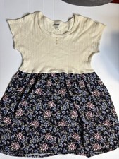 Vintage Girls Floral Dress Size Medium 12-14