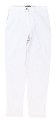 Marks and Spencer Damen weiße Chinohose Größe 8