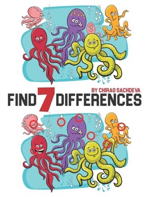 Sachdeva - Find 7 Differences  Spot the Differences Picture Puzzles -  - X555z
