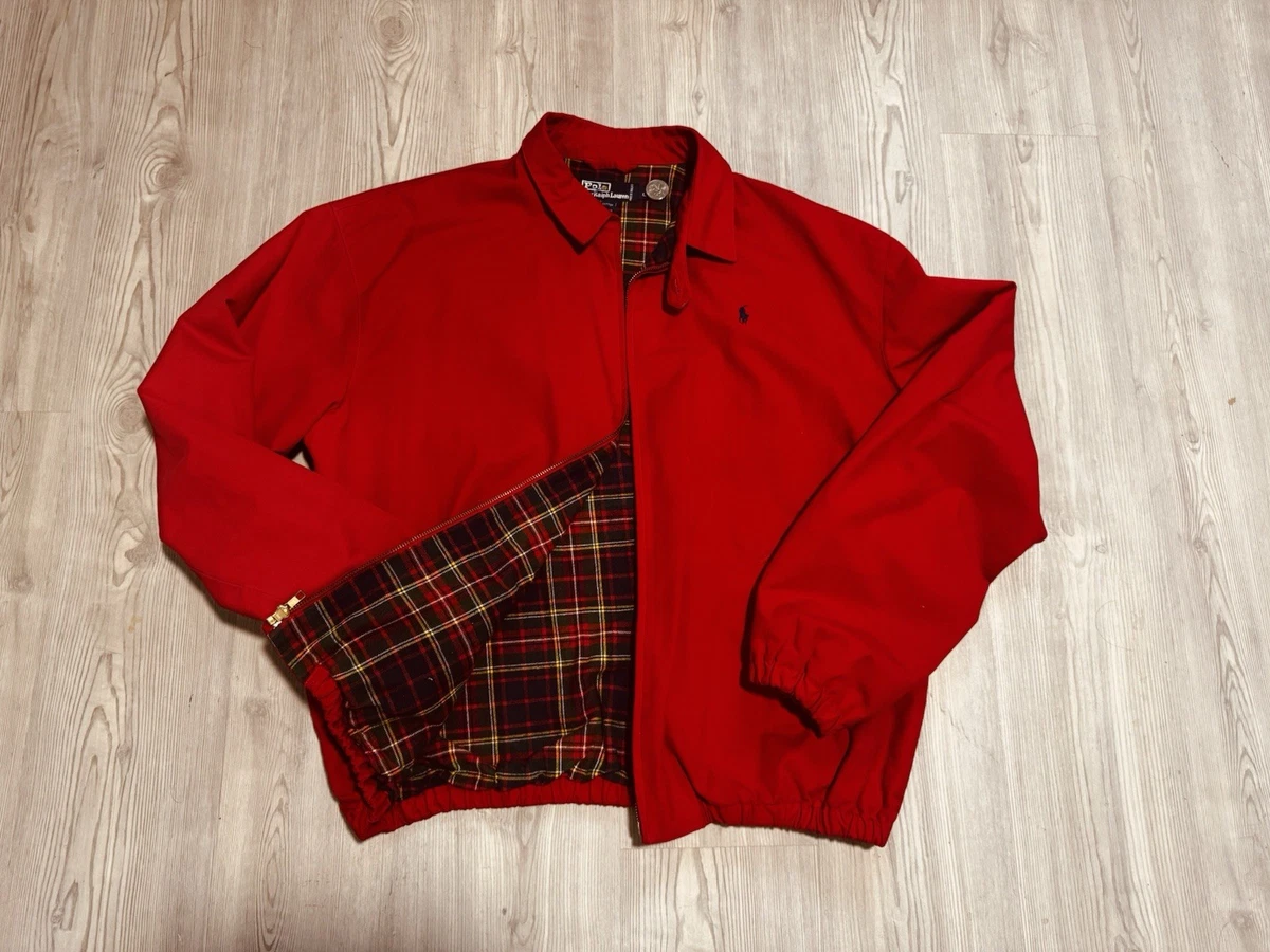 Polo Ralph Lauren Cotton Outer Shell Red Coats, Jackets & Vests