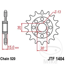 46710-compatibile con BMW S 1000 R ABS DTC SCHMIEDERÄDER 165 CV, 121 KW 4CIL. K6