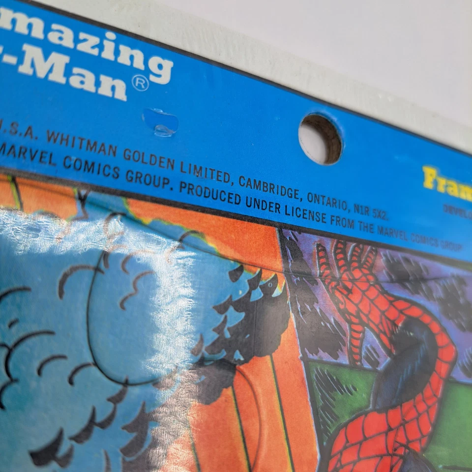 Vintage 1976 Spider Man Puzzle Whitman Marvel Comics  - Image 3 of 4