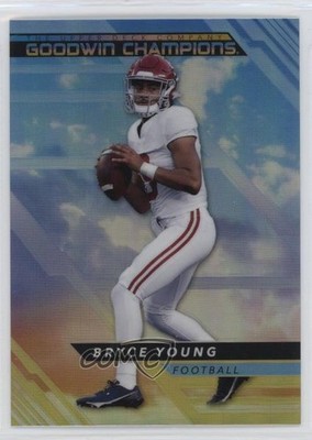 2022 Upper Deck Goodwin Champions Platinum High Series Sky /99 Bryce Young o7m