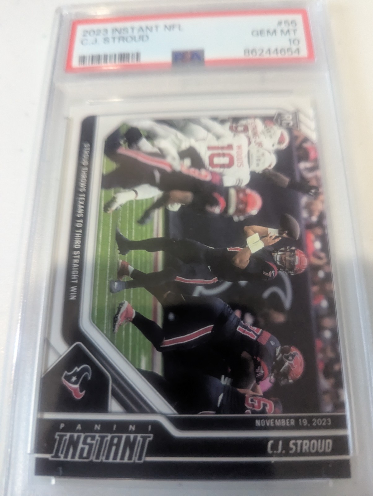 2023 Panini Instant NFL - C.J. Stroud #55 /1643 (RC)