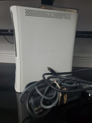 Xbox 360 White 20GB HDD Fat Console W/  Power Brick - Hdmi Used Tested 