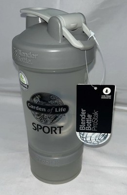 Blender Bottle Shaker Prostak With Pill Organizer, Storage For Protein  22 oz