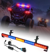 30" UTV LED Chase Light Bar for Polaris RZR Can-Am Yamaha 4x4 Trucks