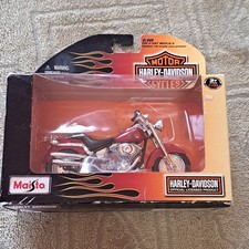 Maisto 1:18 Harley-Davidson Diecast Motorcycle Red MPN 31760 Official Licensed
