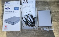 Lacie 4TB Externals Mobile Drive  LRD0TU9  Health 100% Usage 21 Hours