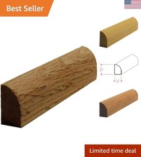 EWBS11 Baseboard Shoe 3/4" Tall x 1/2" Quarter Round. Unfinished, White Oak, 94"