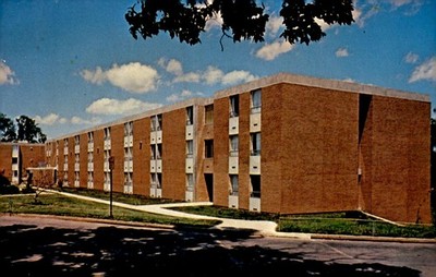 Northman Residence Hall, Mount St. Scholastica College, Atchison, Postcard