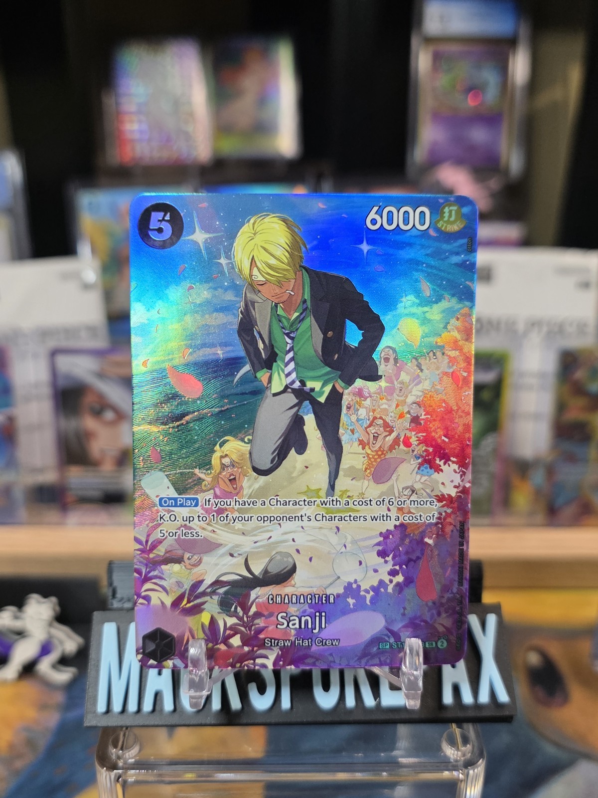 Sanji (SP) Royal Blood (OP10) ST14-003 One Piece TCG Special ALT NM PACK FRESH 