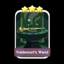 Voldemort's Wand 3 Star Monopoly Go Sticker