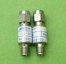For 1pcs used M/ACOM 2082-6148-20 2W/20dB/18GHz   RF coaxial attenuator #iv