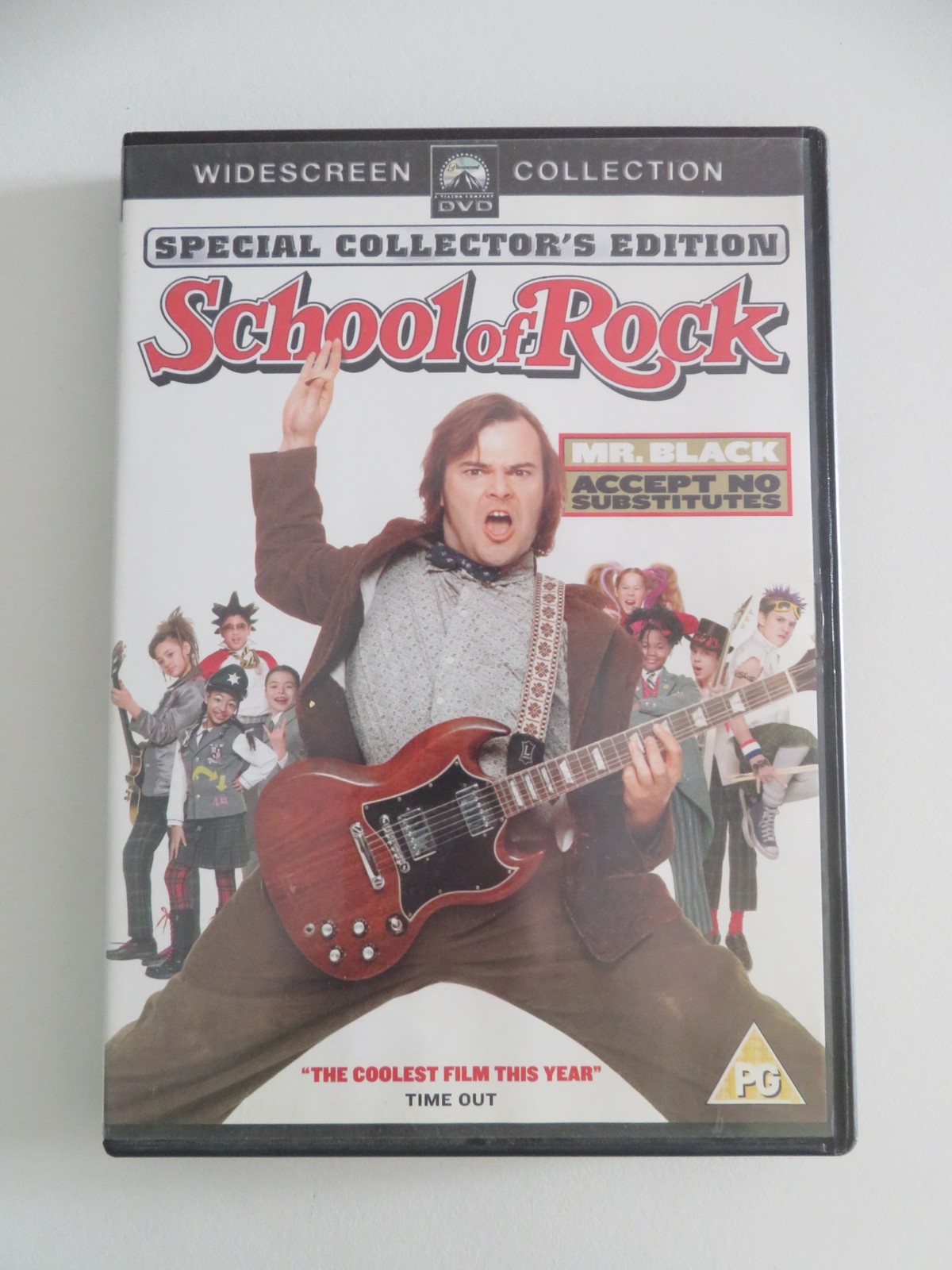 SCHOOL OF ROCK (DVD) JACK BLACK JOAN CUSACK 2003 REGION 2