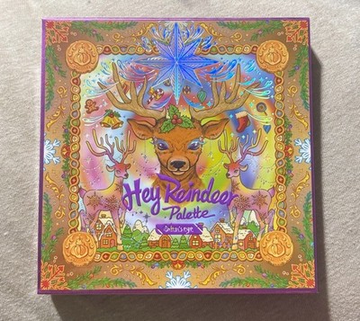 Oden's Eye Hey Reindeer Palette Eyeshadow 16 Colors NEW In Box