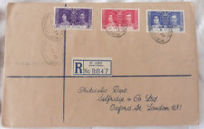 St Lucia "Castries" 12 May 1937 cornation cover Commemorative  Cover