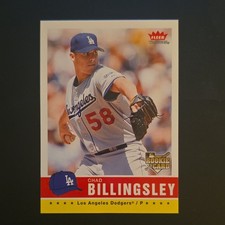2006 Fleer Tradition Chad Billingsley #70 Printing Plate Yellow /1