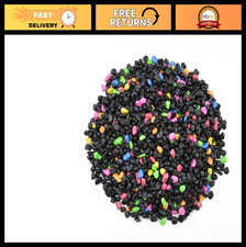 Fluorescent Black Aquarium Gravel Mix for Plant Aquariums  Home Decor 5lb