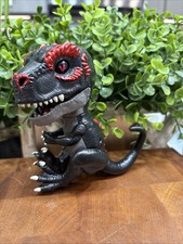 Untamed T-Rex Tracker by Fingerlings Green Interactive Dinosaur TESTED 