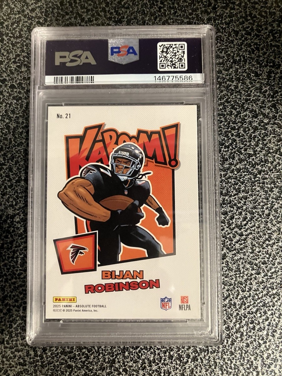 2025 Panini Absolute - Kaboom! Horizontal Bijan Robinson #21 for