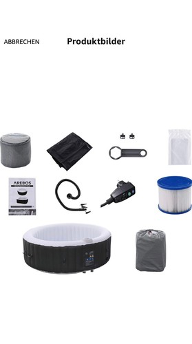 AREBOS Whirlpool - Bild 3 von 7