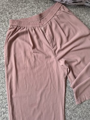 Cider Curve Wide Leg Freizeithose Gr 0XL Altrosa