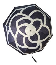 Chanel Umbrella Camellia Blue And White New With Box VIP/GWP