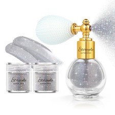 Etercycle Body Glitter Spray, Silver 2.76" x 1.39" x 2.16",