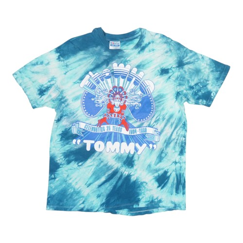 Vintage 1989 The Who Tommy Tie Dye Shirt Size: Extra Large