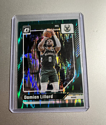 Panini 2024-25 Donruss Optic Damian Lillard #83 Milwaukee Bucks 136/149
