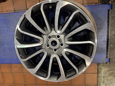 Genuine Range Rover L405 22” Style 7007 Grey Diamond Cut Turbine Alloy Wheel