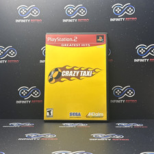 Crazy Taxi Sony PlayStation 2 PS2 CIB Complete Refurbished Tested Free Shipping