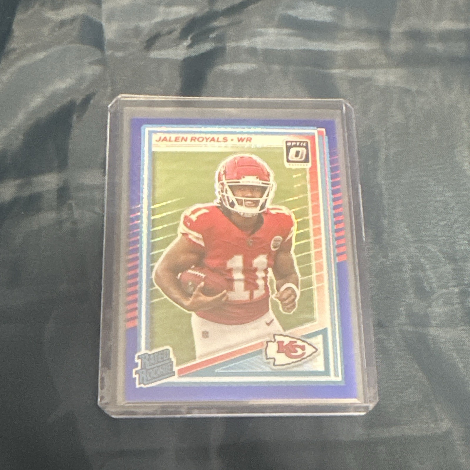 2025 Panini Donruss Optic Rated Rookie Jalen Royals Blue Prizm 251