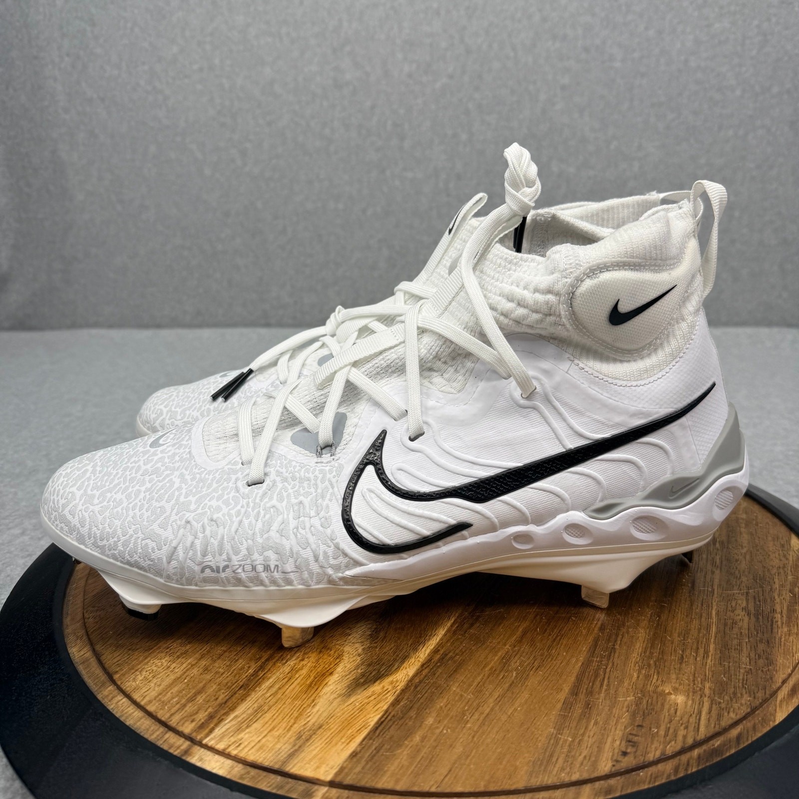 Nike Alpha Huarache NXT Baseball Cleats Men's 13 White DJ6517-100  thumbnail 3