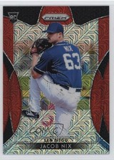 2019 Panini Prizm Tier II Red Mojo Prizm 16/299 Jacob Nix #178 4g8