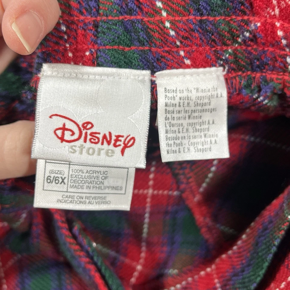 Suéter y Falda Vintage Winnie Pooh Tejido Niña Talla 6/6X Disney Store Nuevo con Etiquetas Navidad Foto 3 de 4
