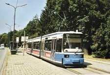 München Tram 17 Effnerplatz an der Grünwalder Strasse MVG Foto